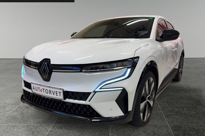 Hvid Renault Megane E-Tech fra 2025