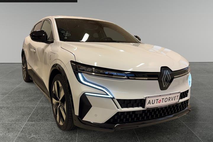 Hvid Renault Megane E-Tech fra 2025