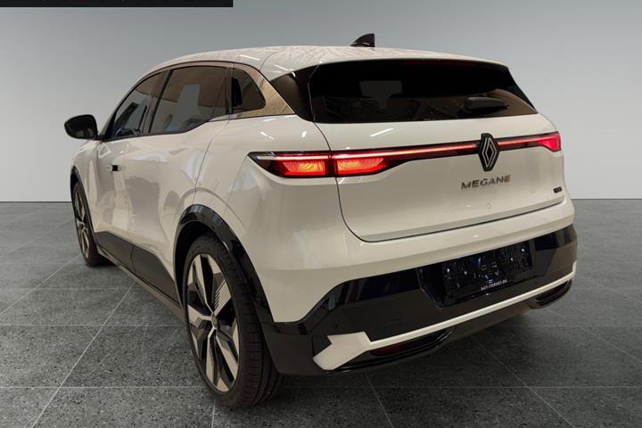 Hvid Renault Megane E-Tech fra 2025