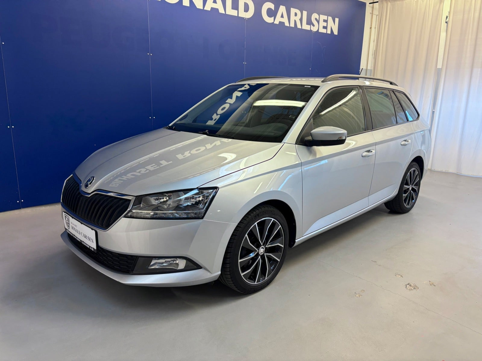 Sølv Skoda Fabia fra 2022