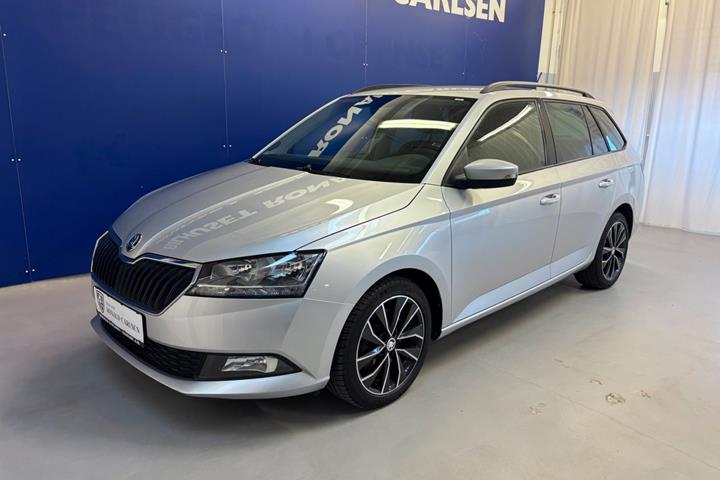 Sølv Skoda Fabia fra 2022