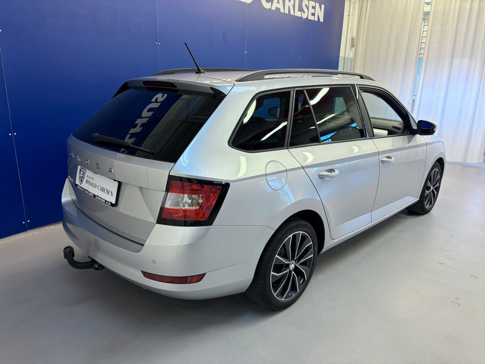 Sølv Skoda Fabia fra 2022