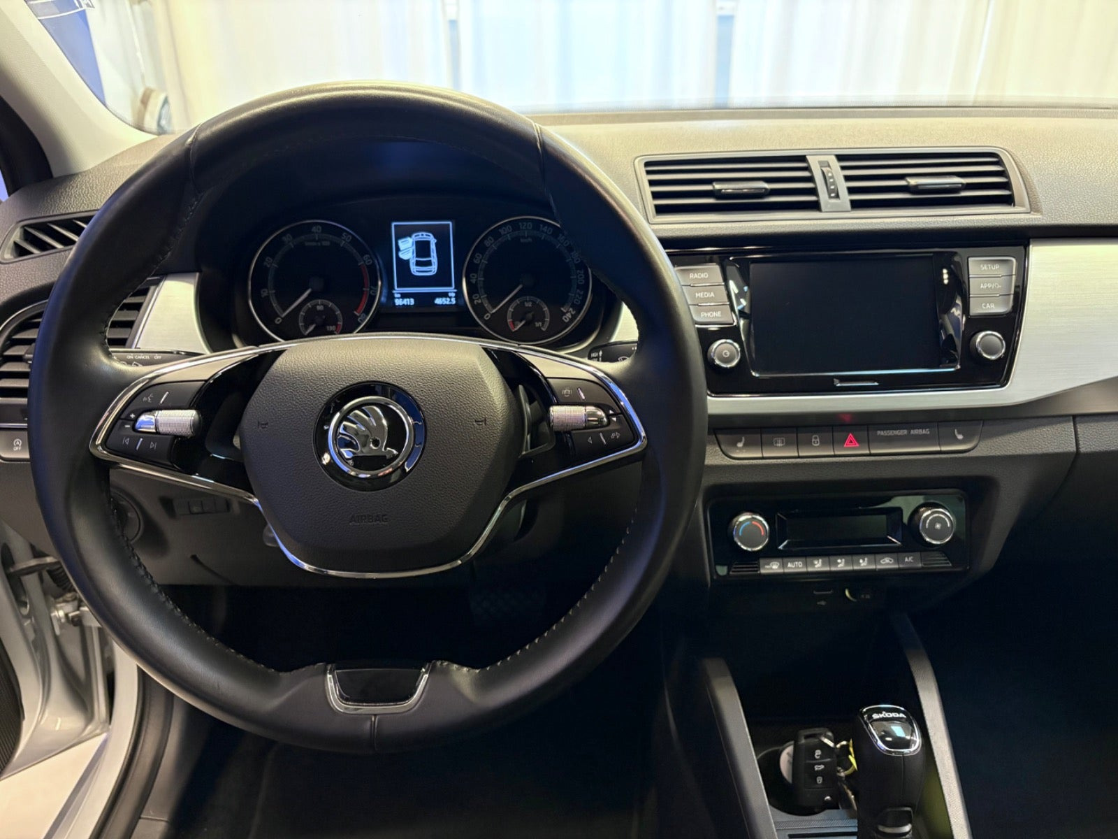 Sølv Skoda Fabia fra 2022