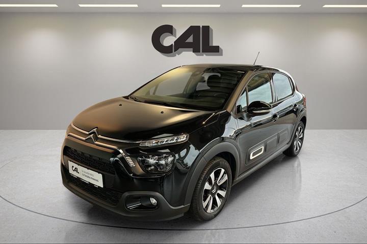 Sort Citroën C3 fra 2021 set udefra