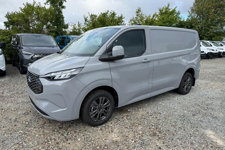Grå Ford E-Transit Custom 320 L1 fra 2026