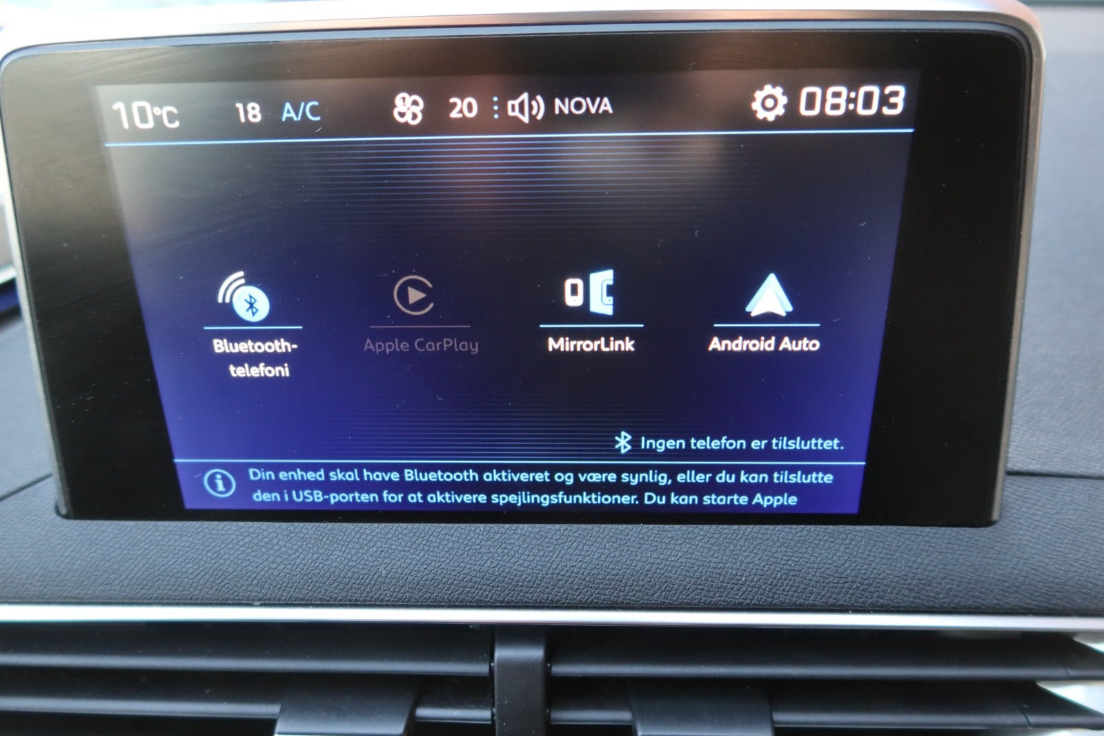 Bronze Peugeot 3008 fra 2017