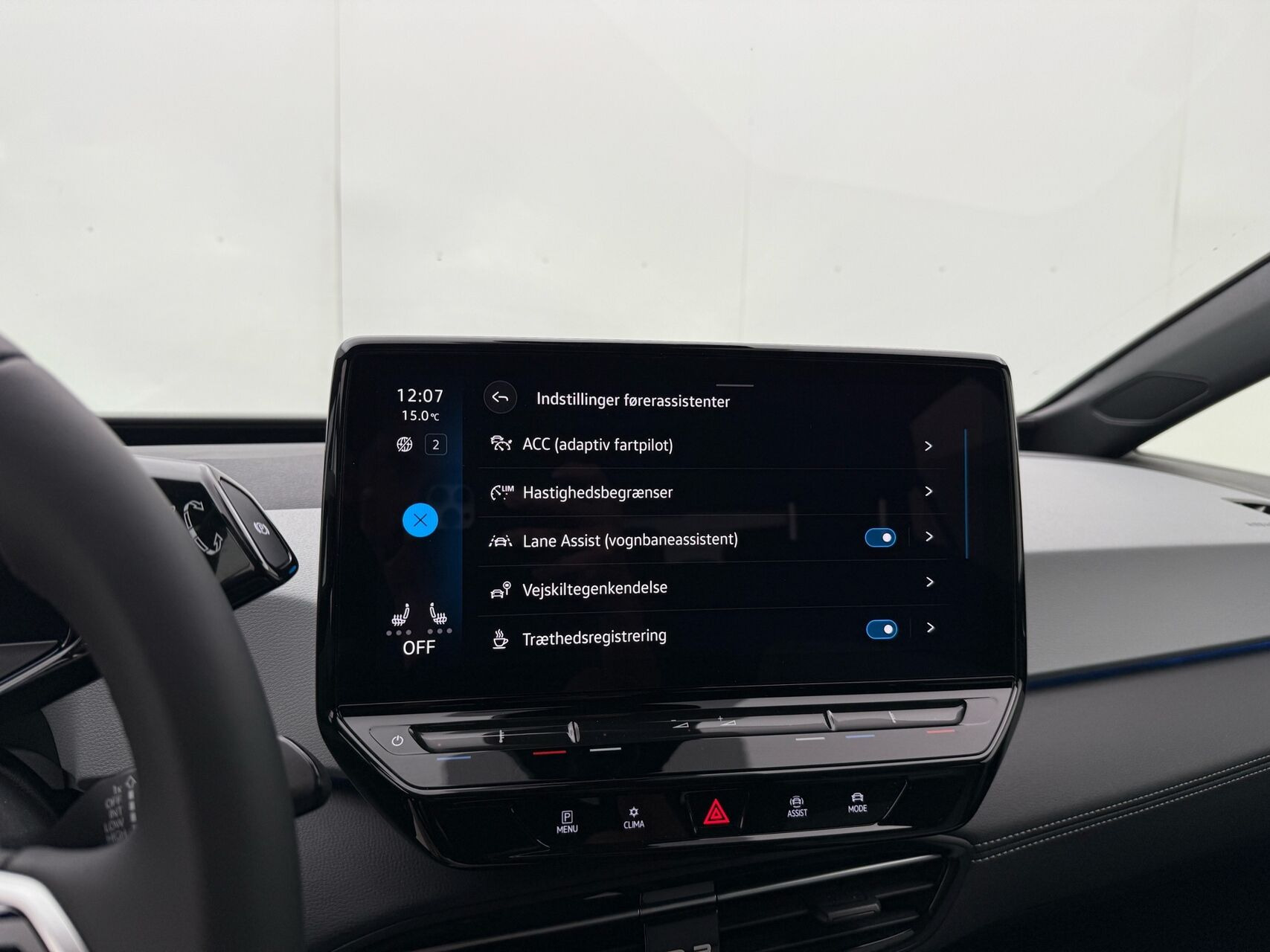 Grå VW ID.3 fra 2024