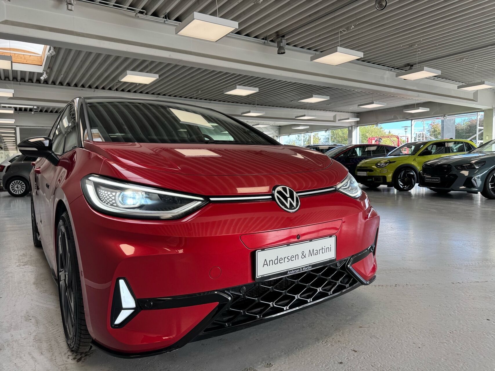 Rød VW ID.3 fra 2025