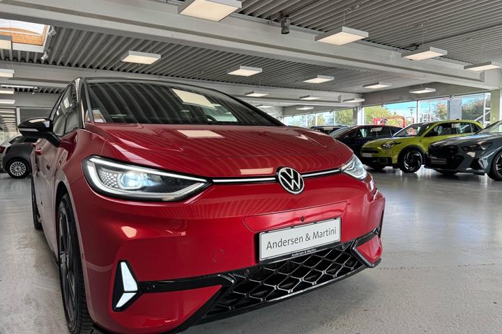Rød VW ID.3 fra 2025