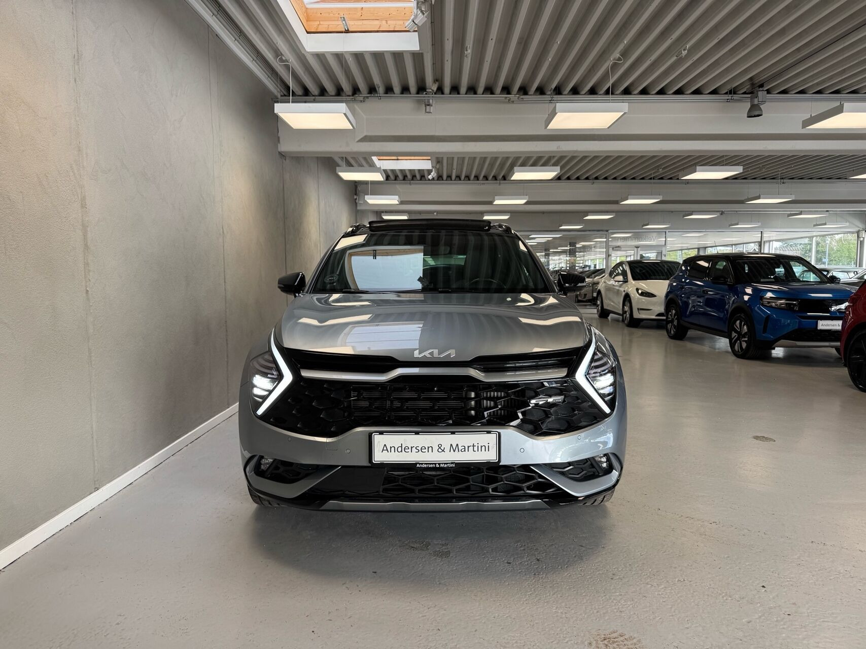 Sølv Kia Sportage fra 2022