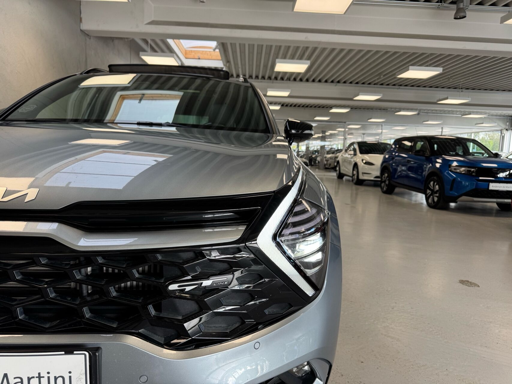 Sølv Kia Sportage fra 2022