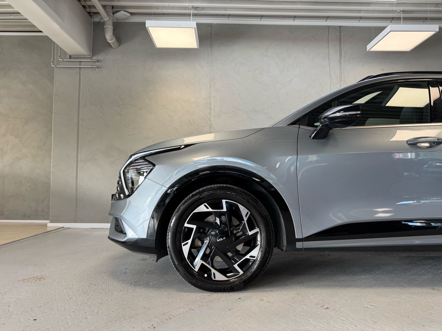Sølv Kia Sportage fra 2022