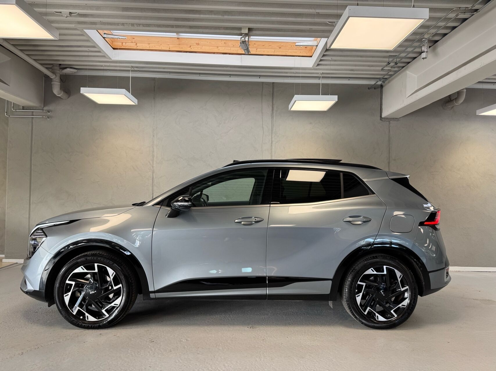 Sølv Kia Sportage fra 2022