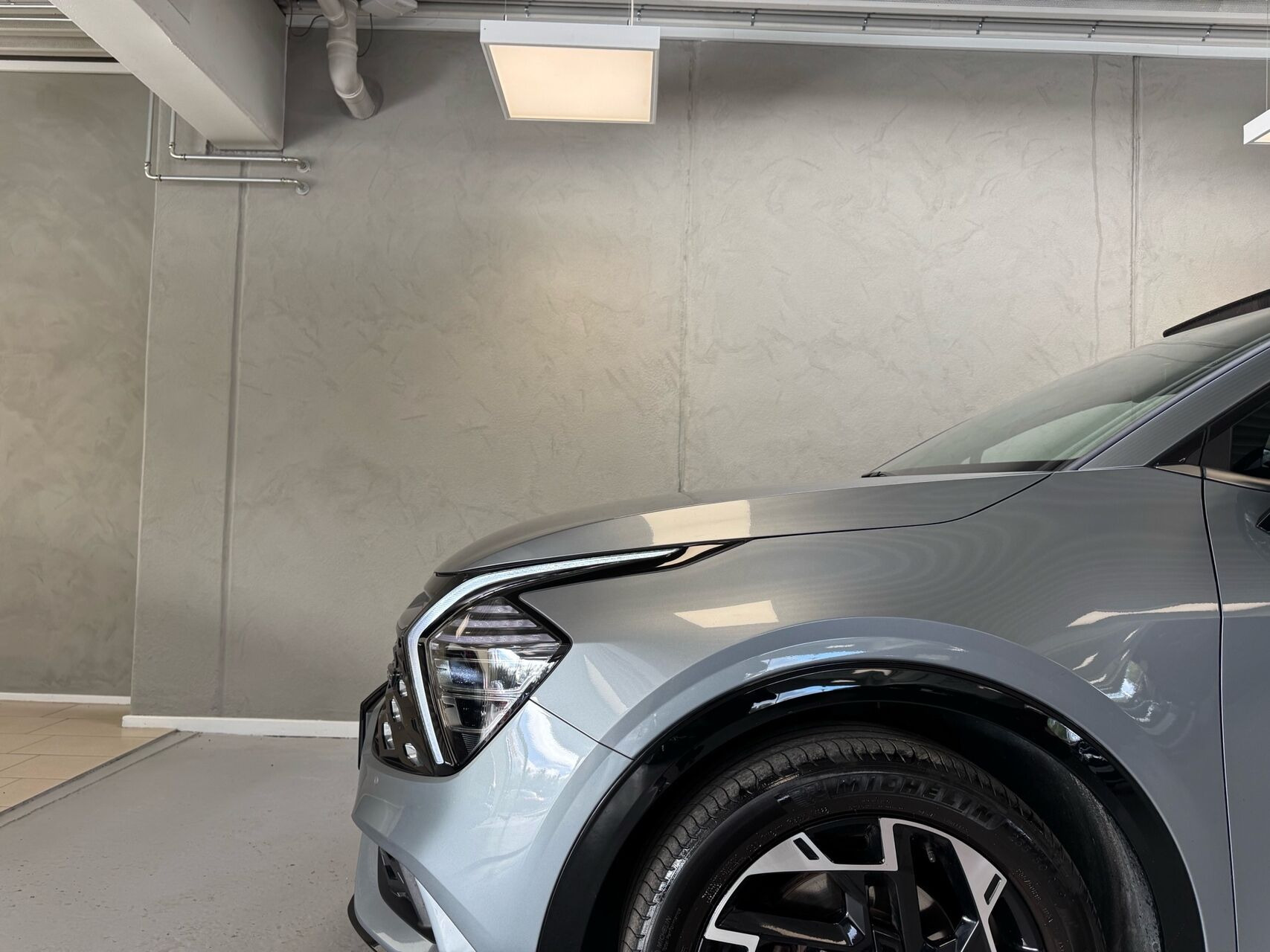 Sølv Kia Sportage fra 2022