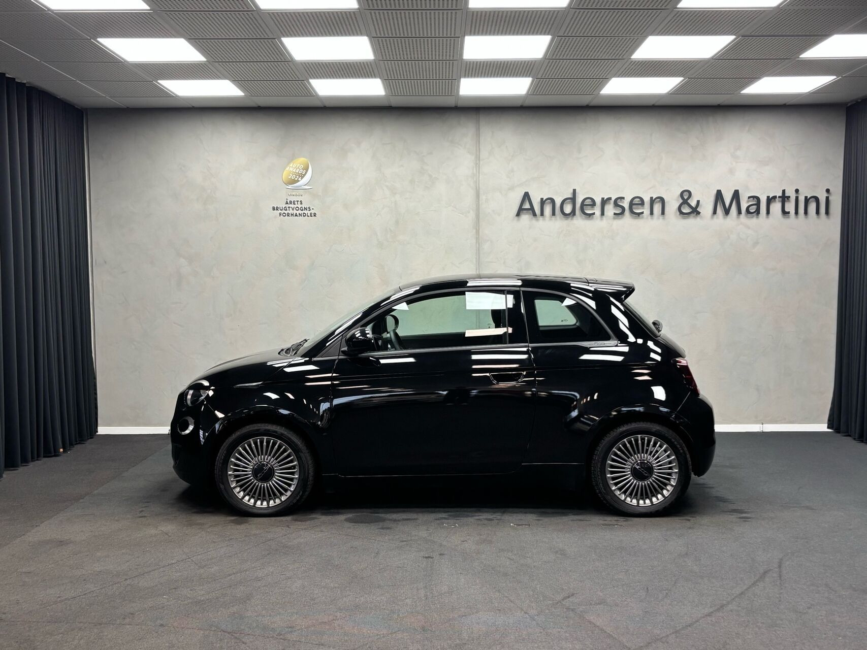 Sort Fiat 500e fra 2023