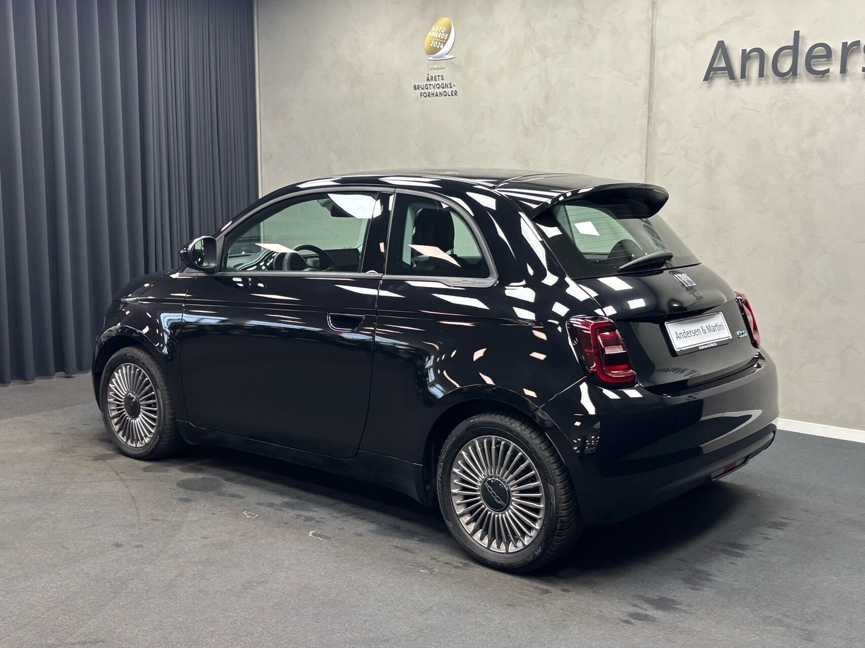 Sort Fiat 500e fra 2023