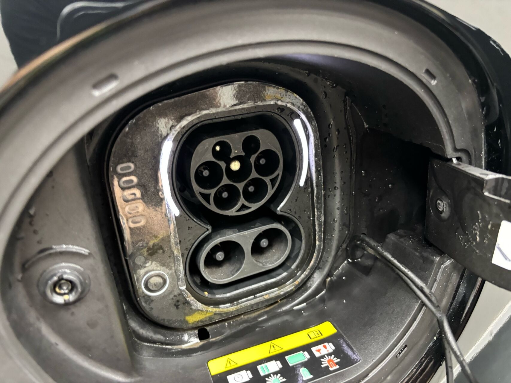 Sort Fiat 500e fra 2023