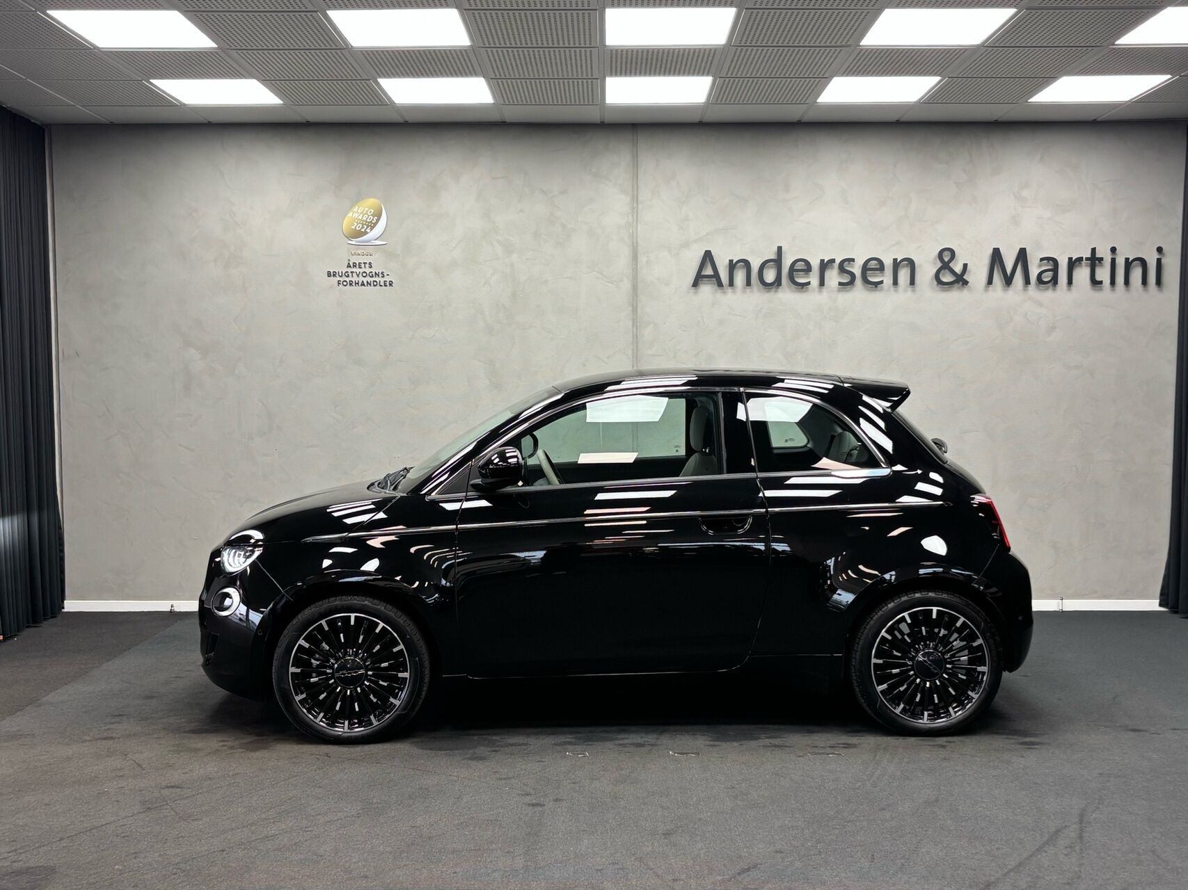 Sort Fiat 500e fra 2023