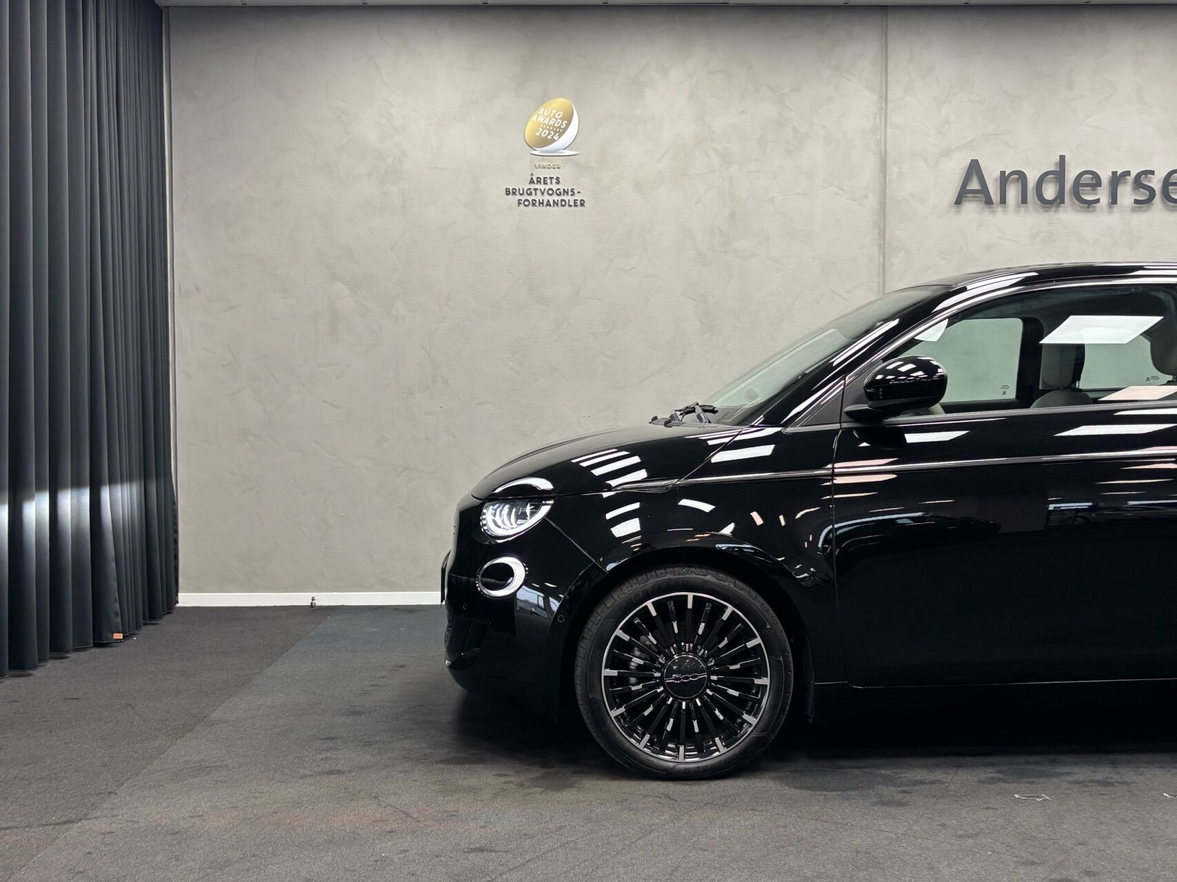 Sort Fiat 500e fra 2023