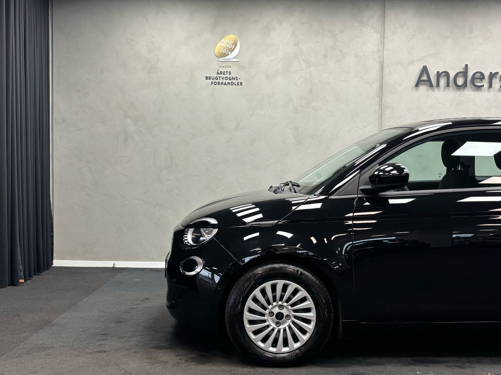 Sort Fiat 500e fra 2023