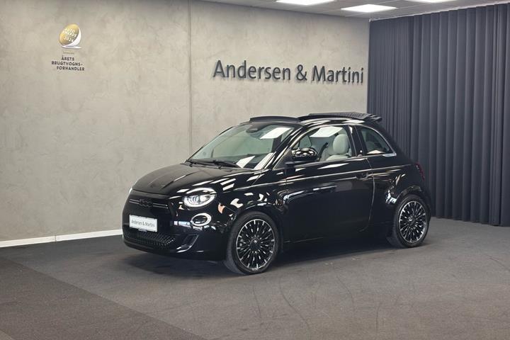 Sort Fiat 500e fra 2024