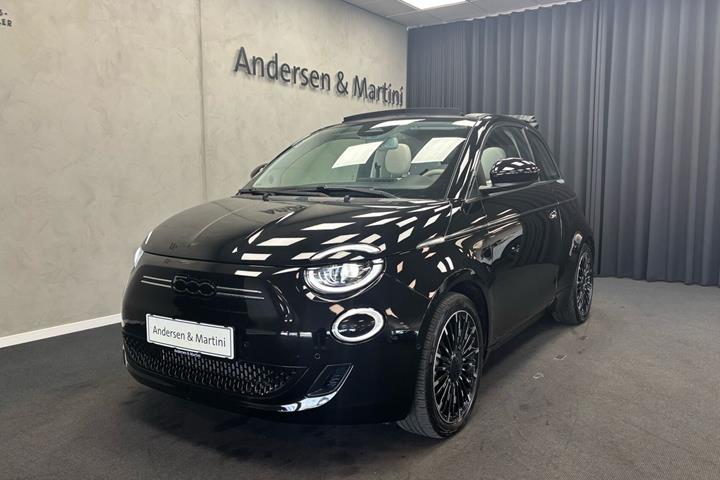 Sort Fiat 500e fra 2024