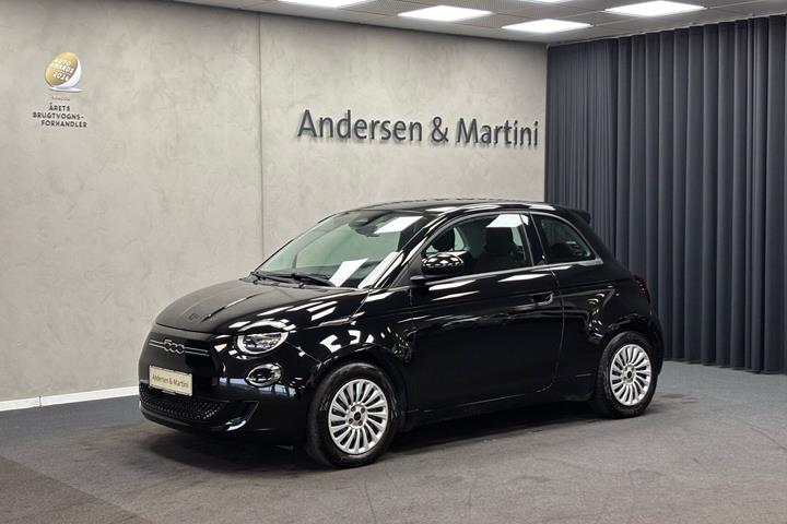 Sort Fiat 500e fra 2023