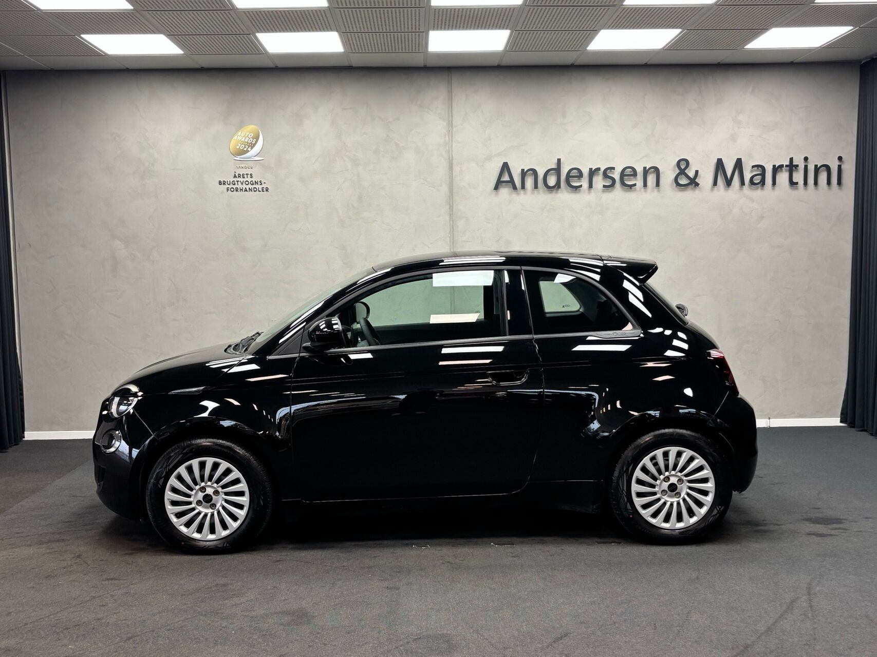 Sort Fiat 500e fra 2023