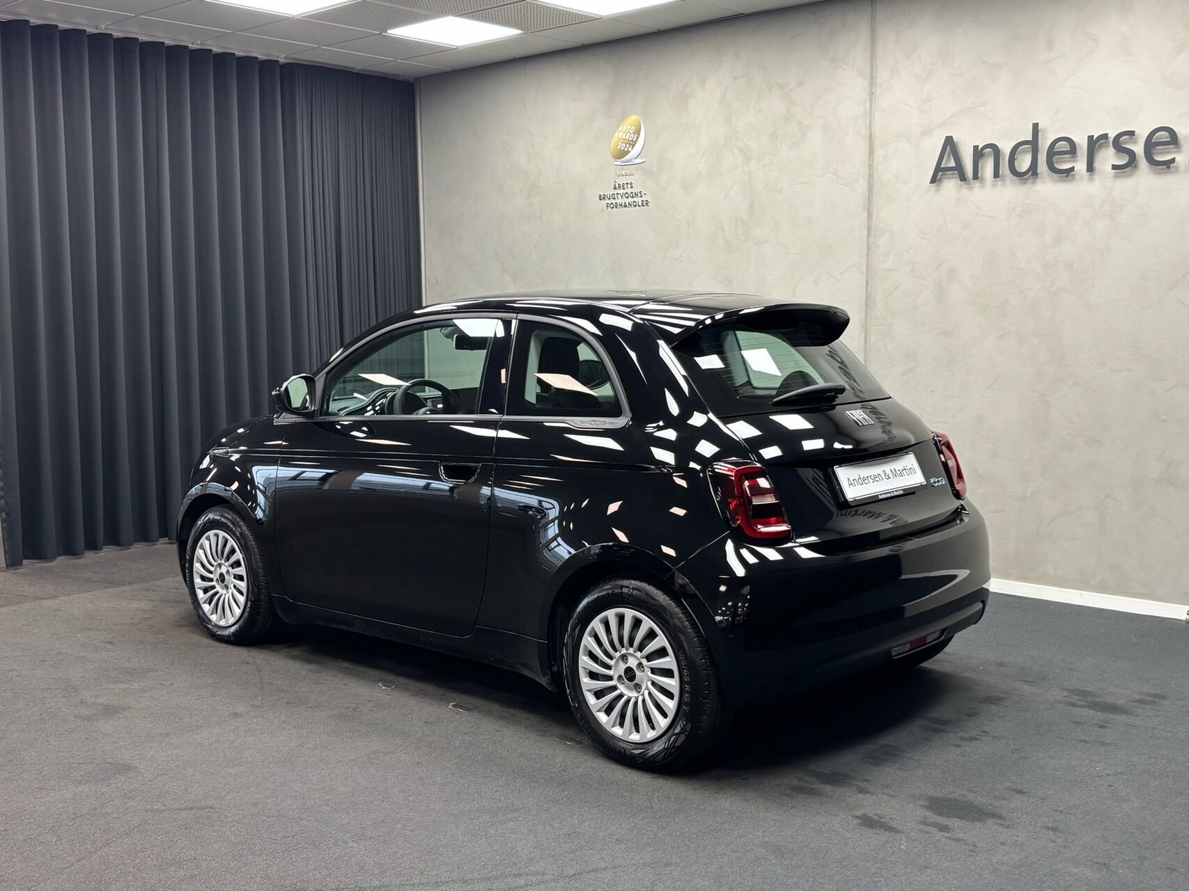 Sort Fiat 500e fra 2023
