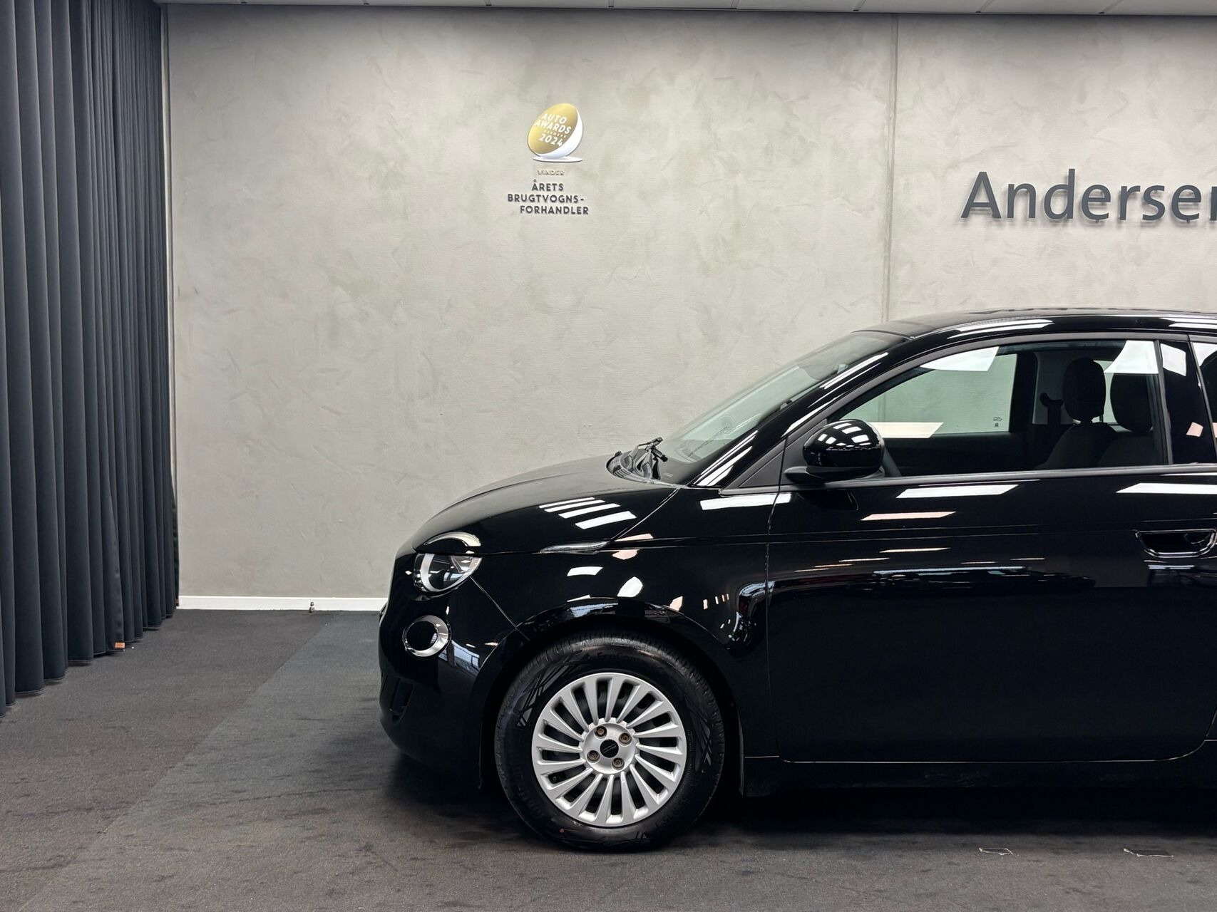 Sort Fiat 500e fra 2023
