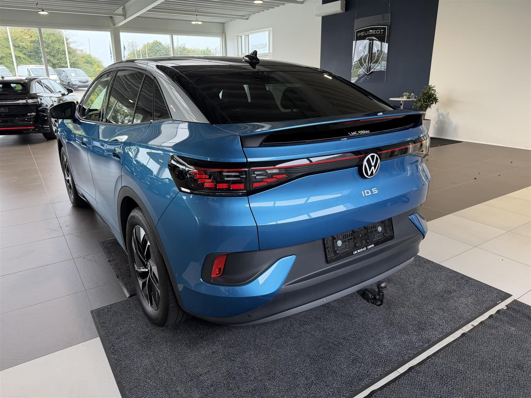 Blå VW Volkswagen ID.5 Style Plus Pro fra 2025