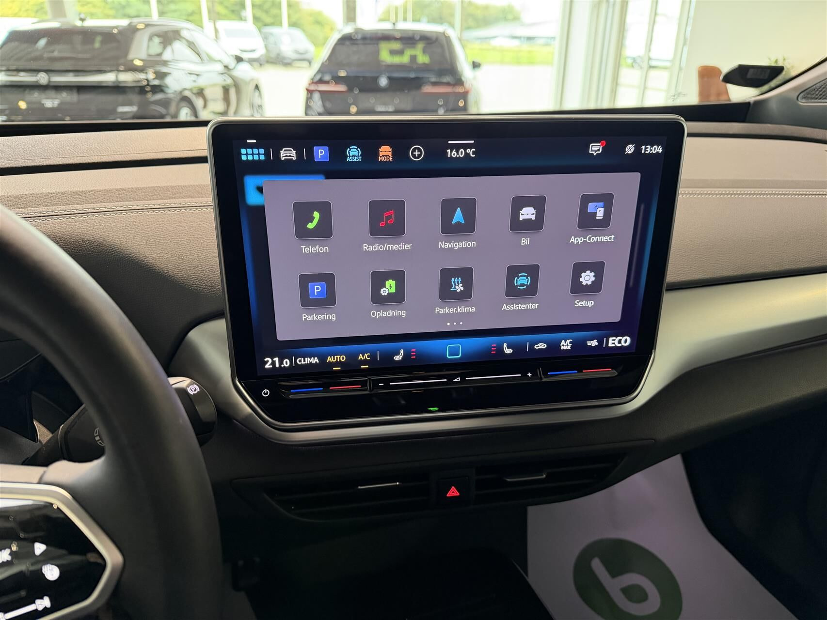 Blå VW Volkswagen ID.5 Style Plus Pro fra 2025