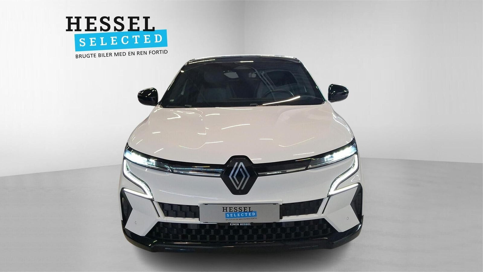 Hvid Renault Megane E-Tech fra 2023