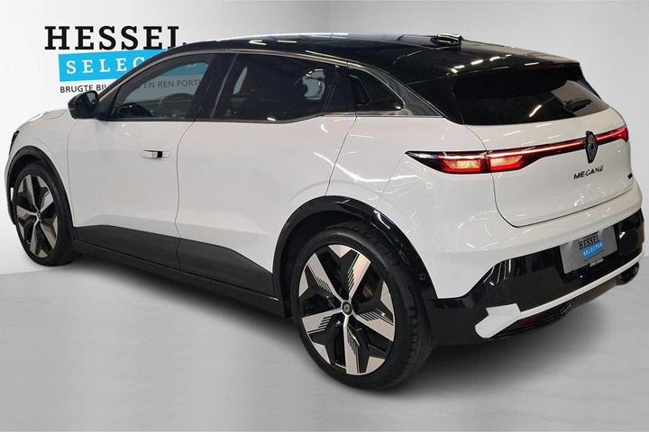 Hvid Renault Megane E-Tech fra 2023