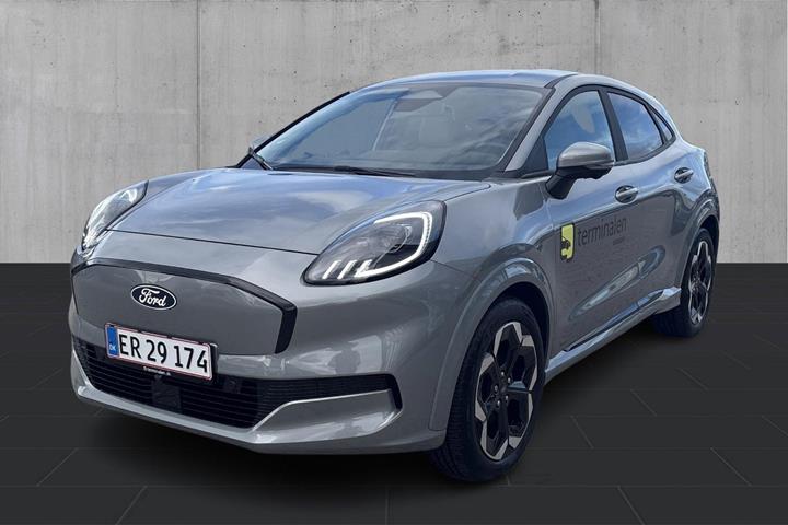 Sølv Ford Puma fra 2026 set udefra