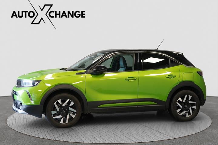 Grøn Opel Mokka-e fra 2023