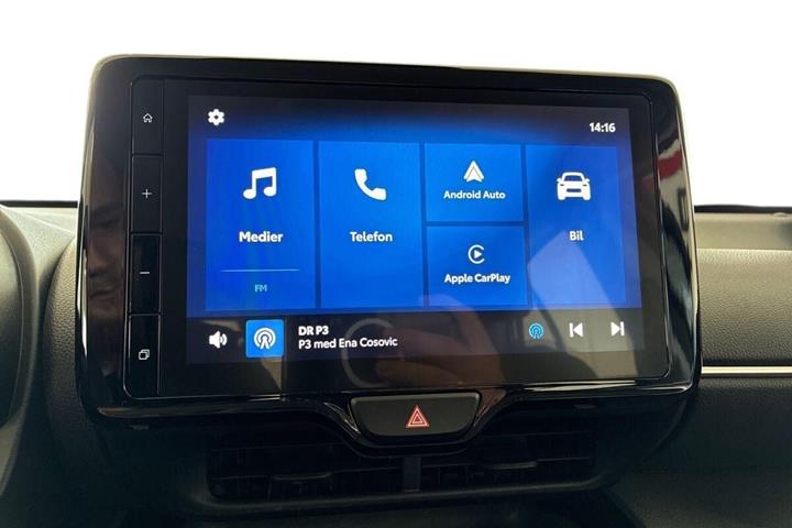Hvid Toyota Yaris Cross fra 2024
