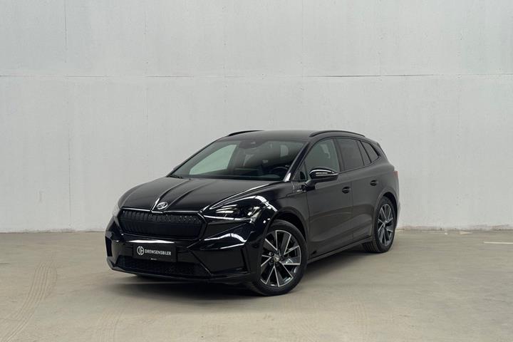 Sort Skoda Enyaq fra 2023