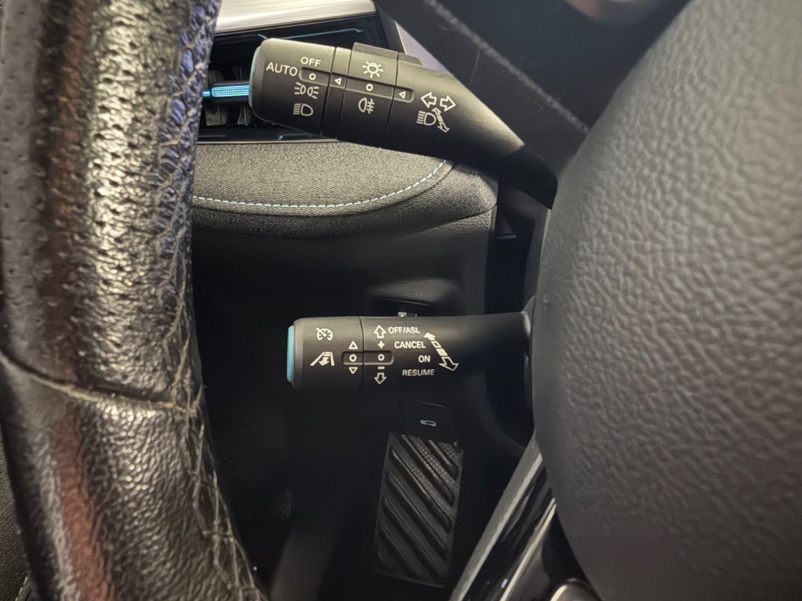 Sort MG MG5 fra 2023