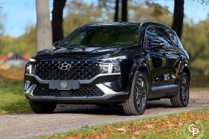 Sort Hyundai Santa Fe fra 2021