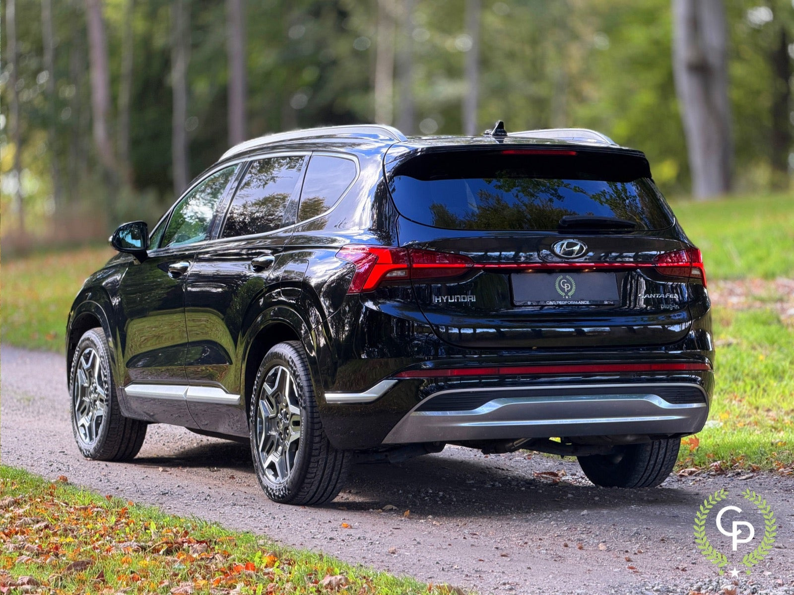 Sort Hyundai Santa Fe fra 2021