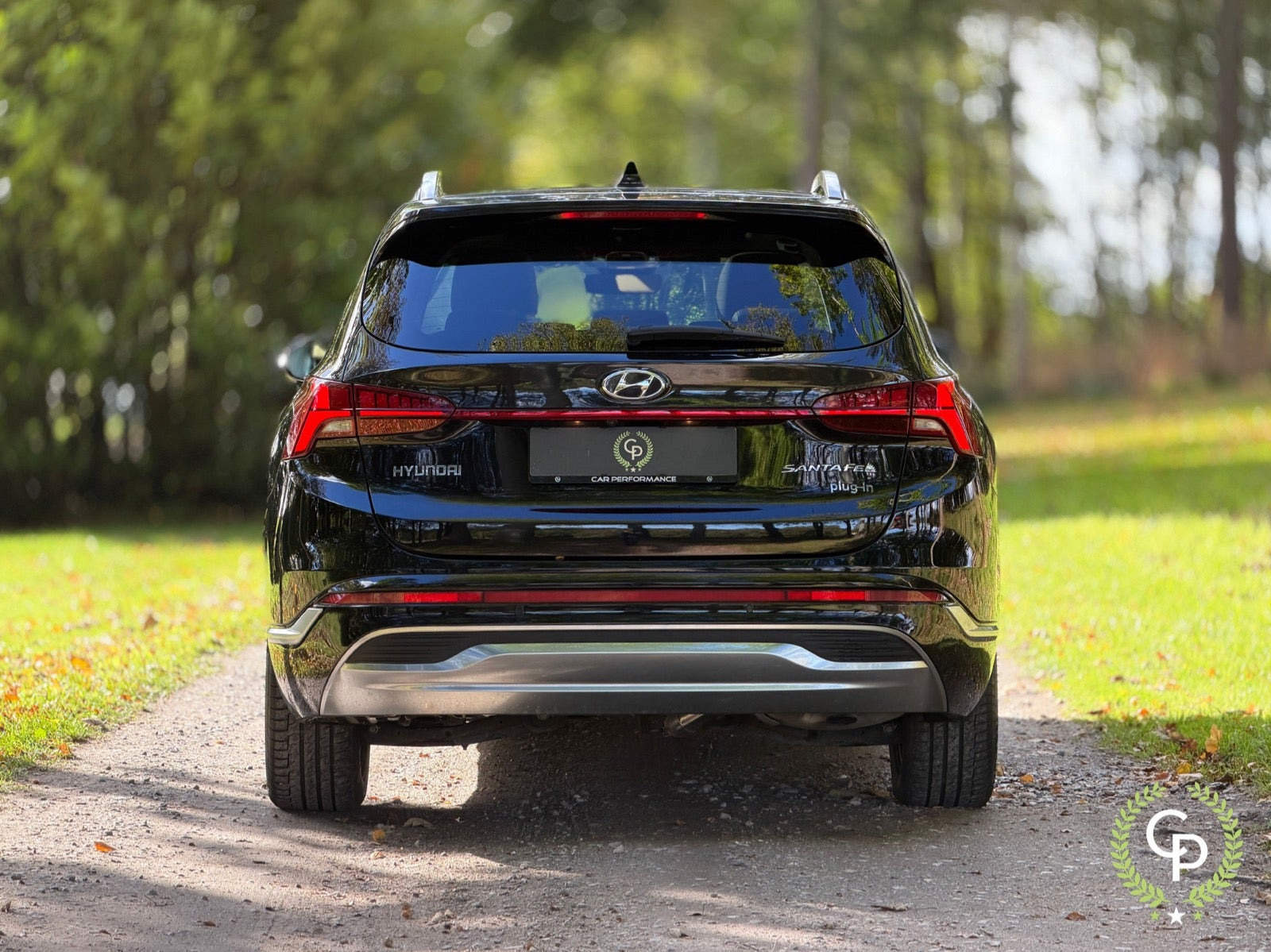 Sort Hyundai Santa Fe fra 2021