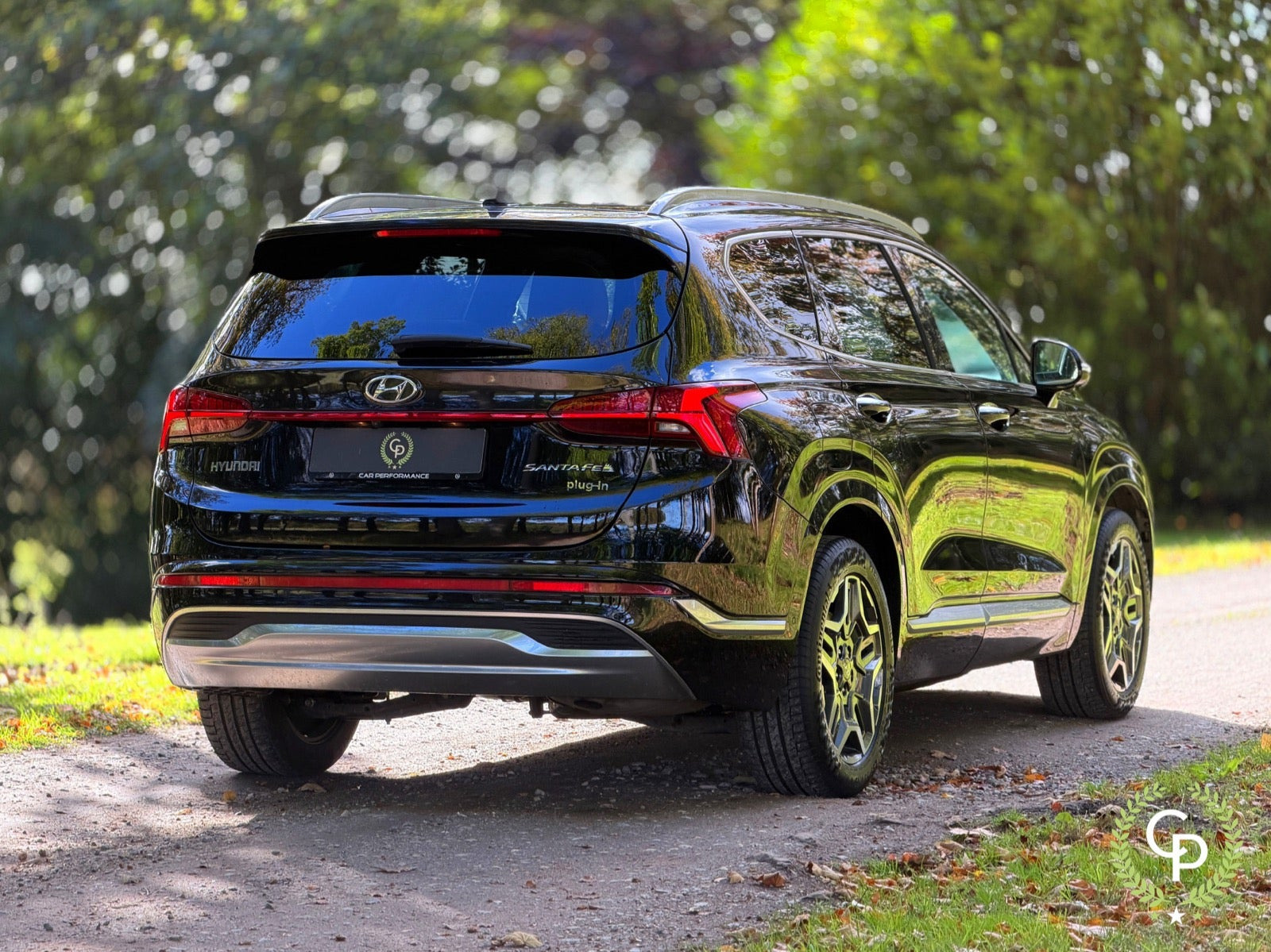 Sort Hyundai Santa Fe fra 2021