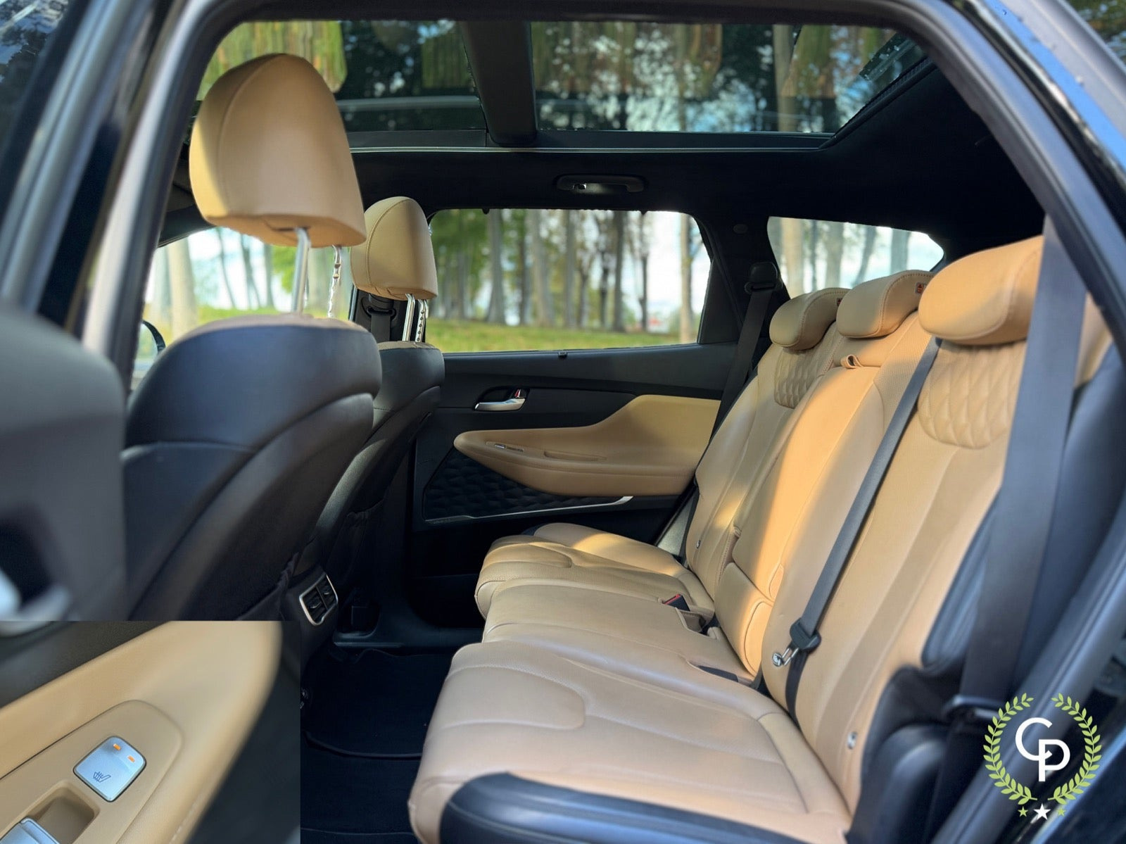 Sort Hyundai Santa Fe fra 2021