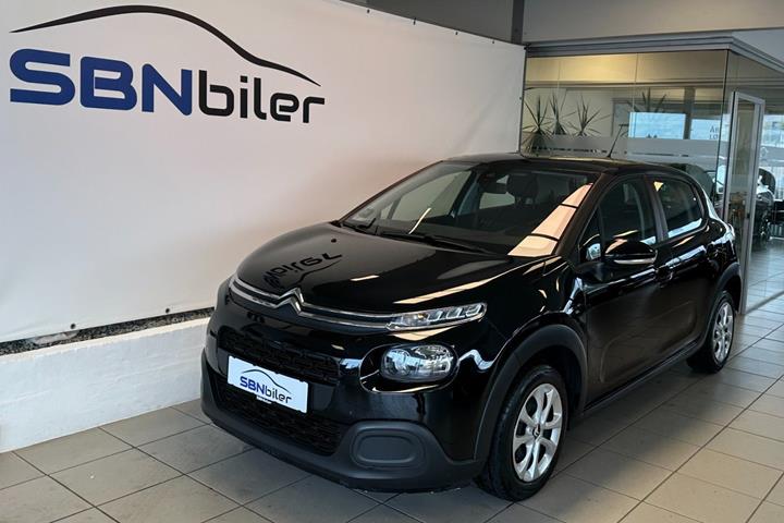 Sort Citroën C3 fra 2020