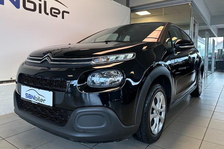Sort Citroën C3 fra 2020