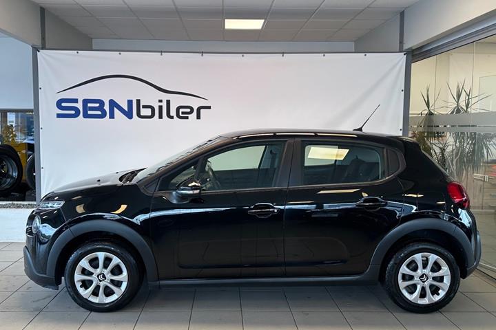 Sort Citroën C3 fra 2020