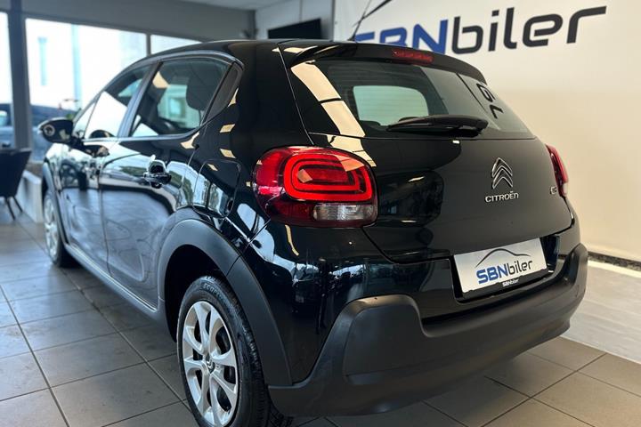 Sort Citroën C3 fra 2020