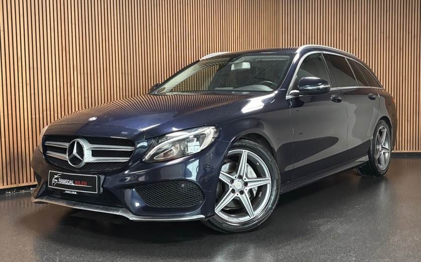 Mercedes C200 d 2,2 AMG Line stc. aut.