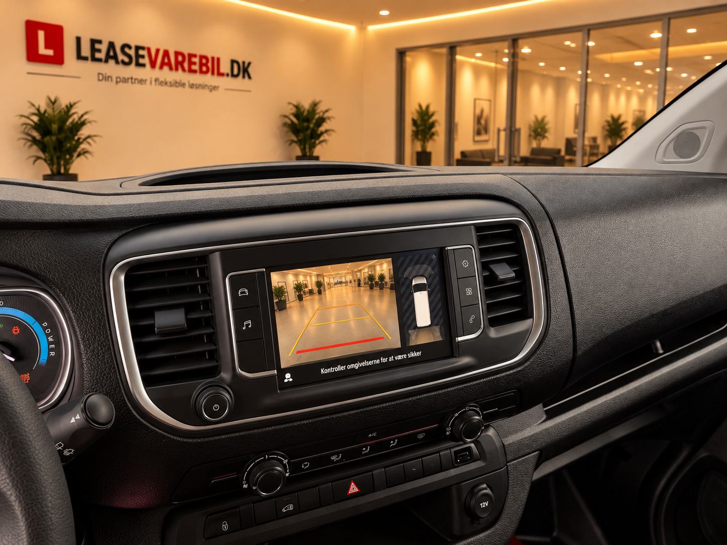 Hvid Opel Vivaro-e fra 2023